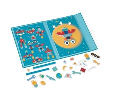 Scratch Magneetpuzzel/boek - mix & match ruimte avontuur