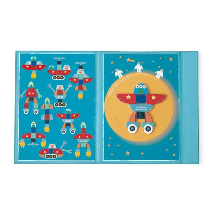 Scratch Magneetpuzzel/boek - mix & match ruimte avontuur