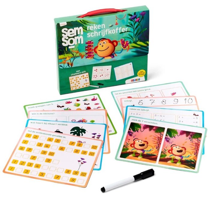 Semsom Reken en schrijfkoffer
