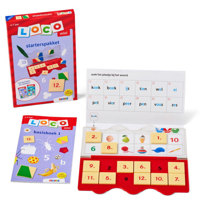 Loco Mini starterspakket - basisdoos en 2 boekjes