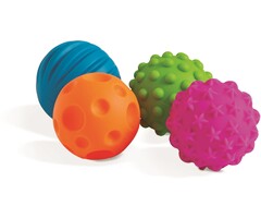 Edushape baby sensorische ballen (6 stuks)