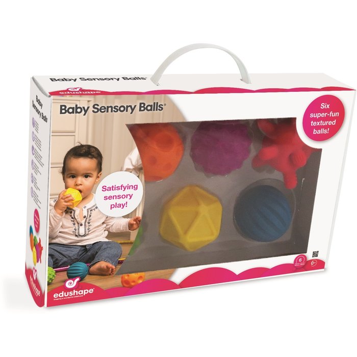 Edushape baby sensorische ballen (6 stuks)