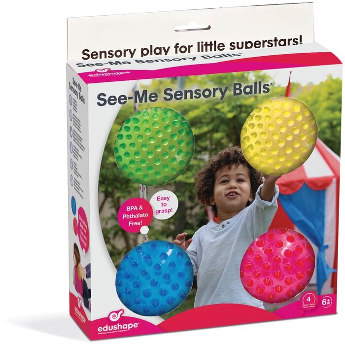 Edushape sensorische ballen (4 stuks)