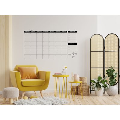 StickyMe Muursticker - Maandplanner