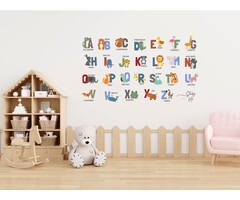 StickyMe Muursticker - Nederlands Alfabet