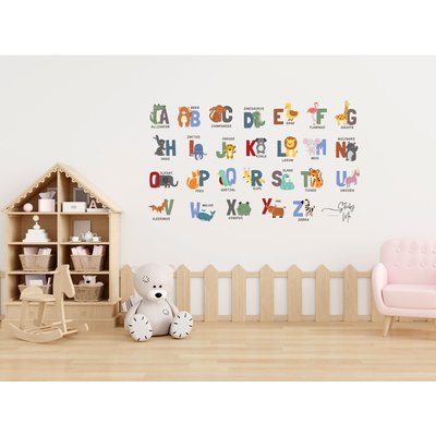 StickyMe Muursticker - Nederlands Alfabet