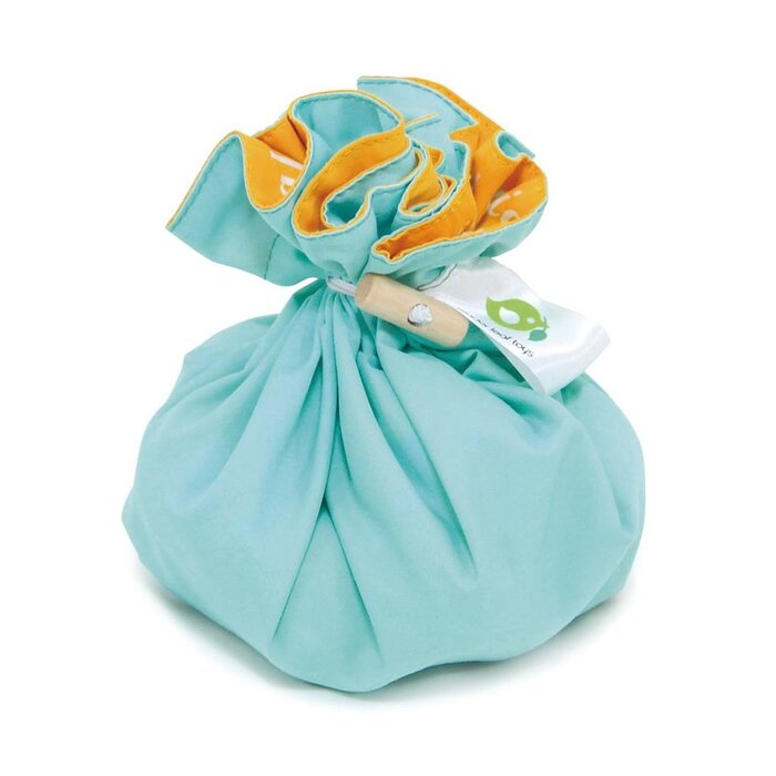 Tender Leaf Houten speelgoed - Safaripark in opbergzak