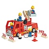 Tender Leaf Toys Houten speelgoed - Brandweerwagen