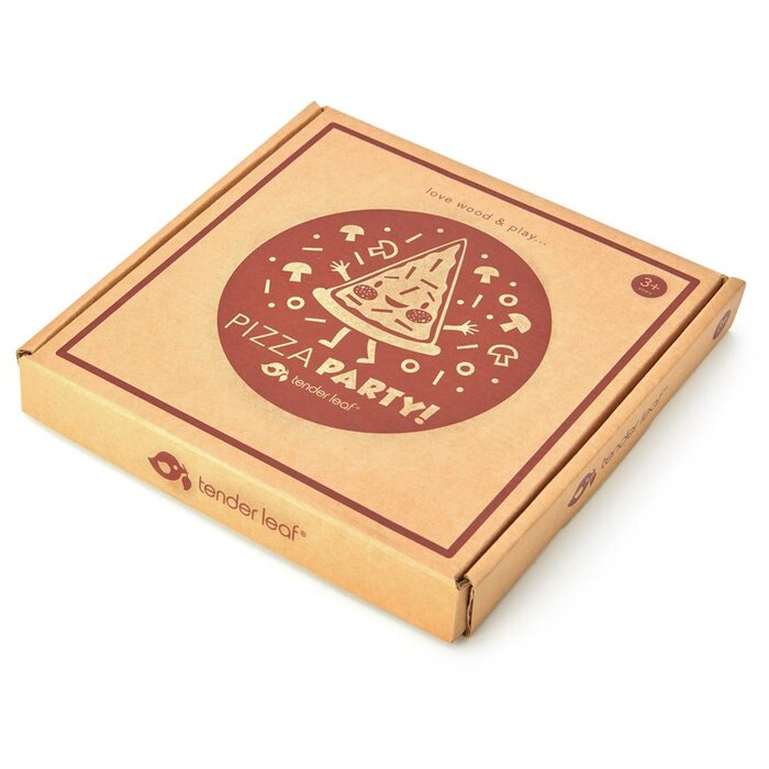 Tender Leaf Houten speelgoed - pizza party