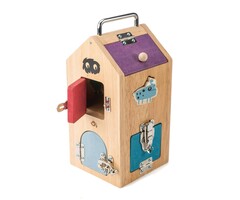 Tender Leaf Toys Houten speelgoed - slotenhuis monsters