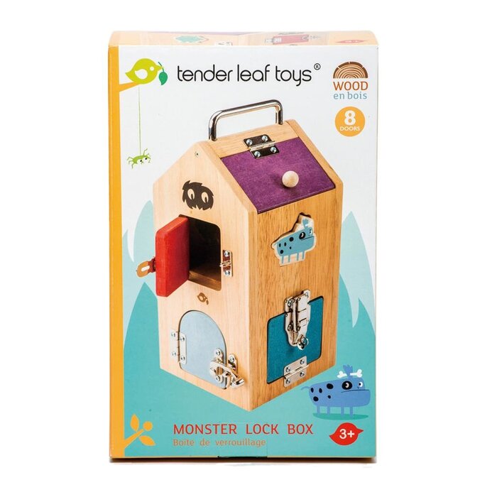 Tender Leaf Toys Houten speelgoed - slotenhuis monsters