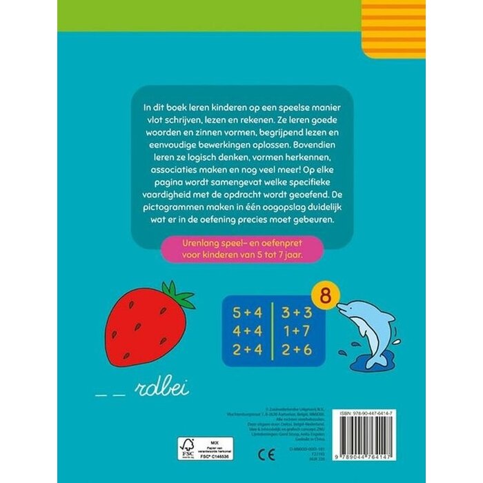 Deltas Ik speel en oefen - goed leren lezen, rekenen en schrijven (5-7 jaar)