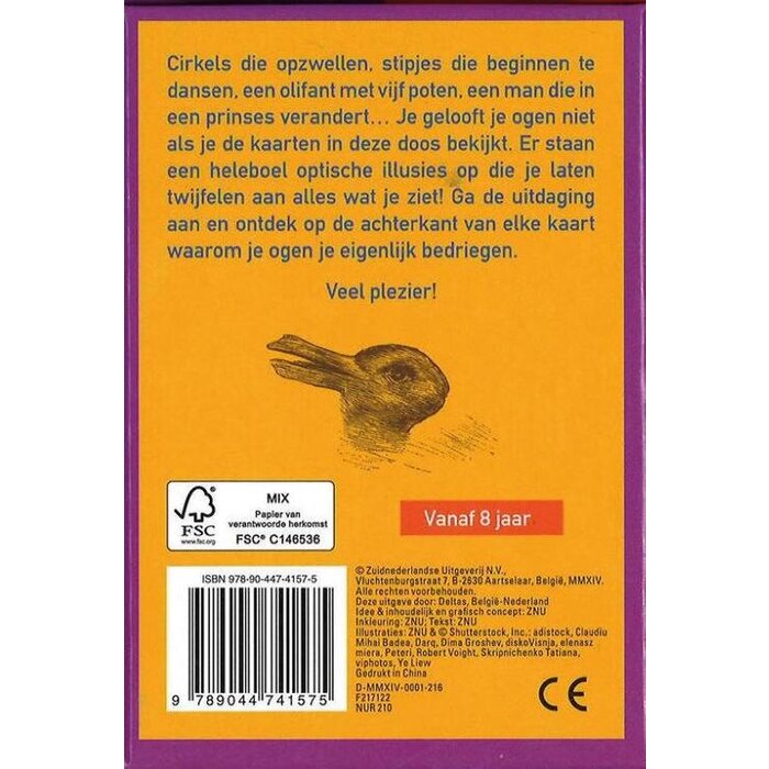 Deltas Verbazingwekkende optische illusies