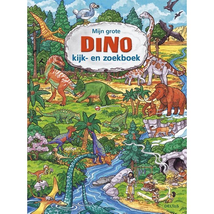 Deltas Mijn grote Dino kijk- en zoekboek