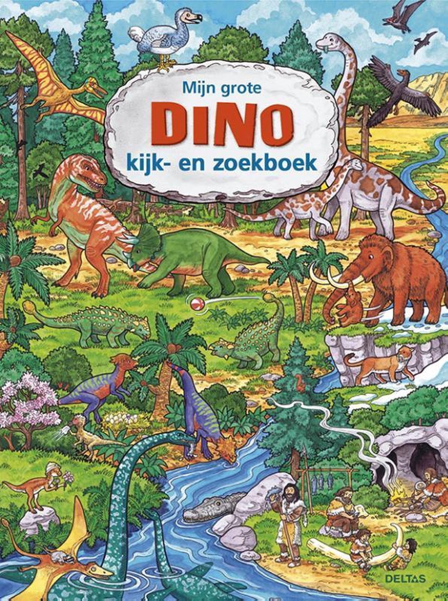 Deltas, Mijn Dino kijk- en zoekboek, afbeeldingen -