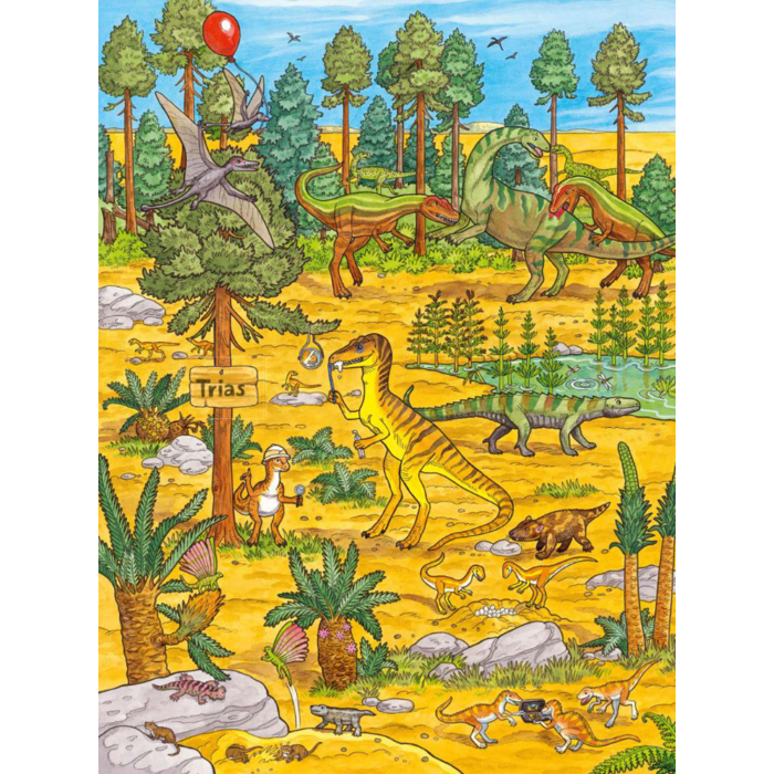 Deltas Mijn grote Dino kijk- en zoekboek