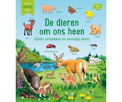 Deltas Kijk-, zoek- en leerboek voor peuters en kleuters - de dieren om ons heen