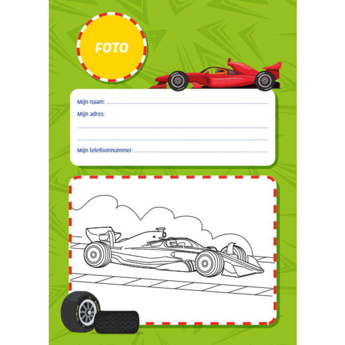 Deltas Vriendenboek - Formule 1