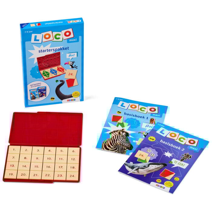 Loco Maxi starterspakket - basisdoos en 2 boekjes