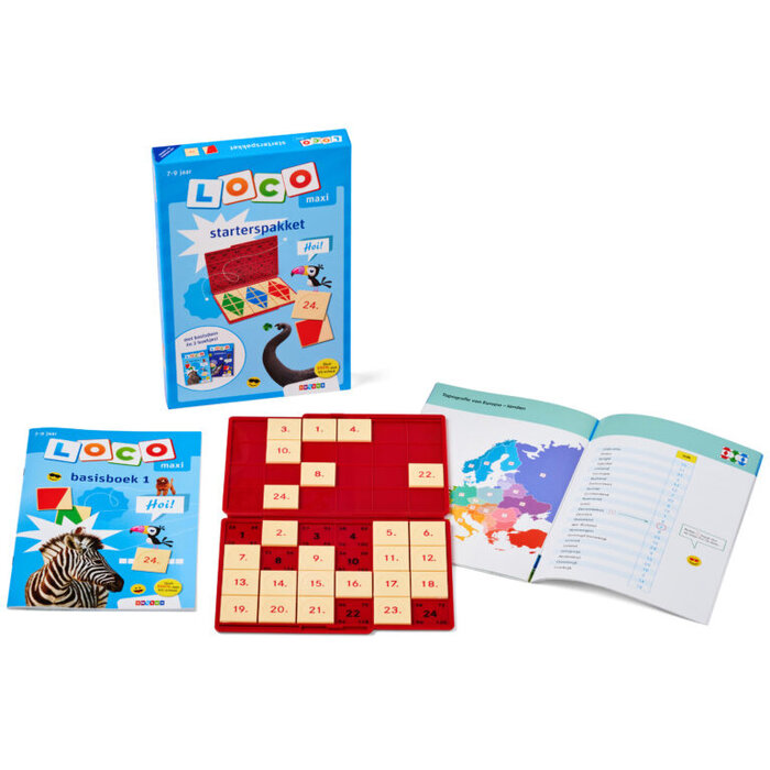 Loco Maxi starterspakket - basisdoos en 2 boekjes