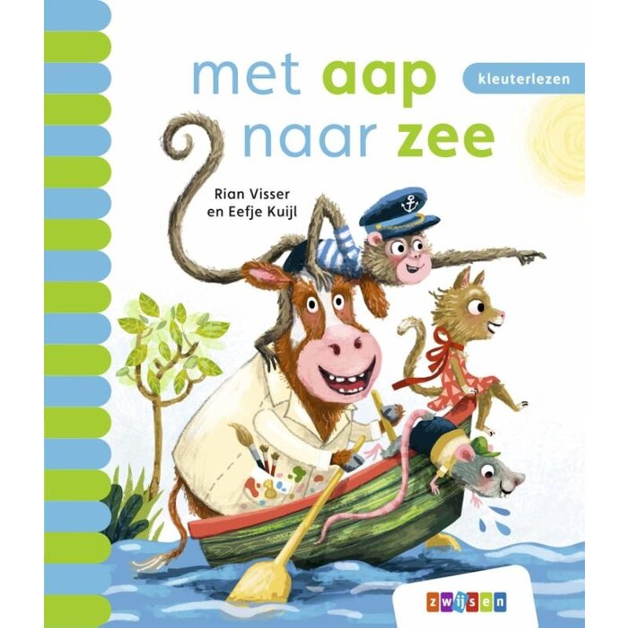 Zwijsen Kleuterlezen - Met aap naar zee - AVI start (3-5, 6-7 jaar)