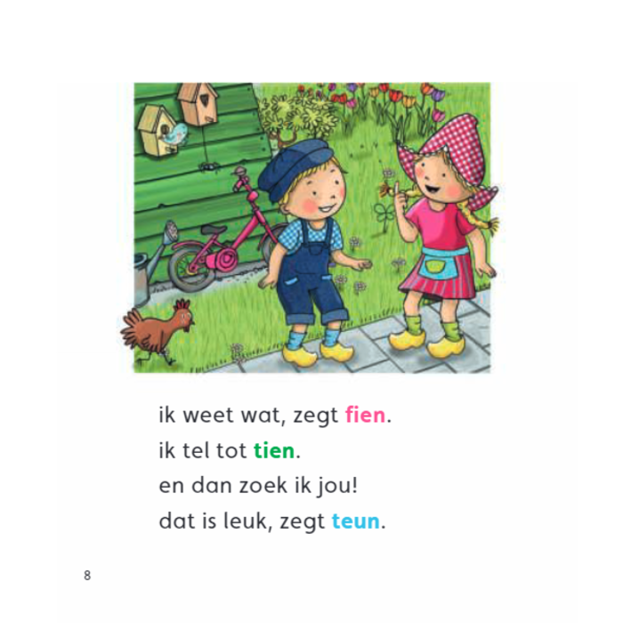 Zwijsen Kleuterlezen - Fien telt tot tien - AVI start (3-5, 6-7 jaar)