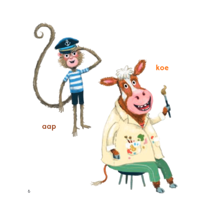 Zwijsen Kleuterlezen - Met aap naar zee - AVI start (3-5, 6-7 jaar)