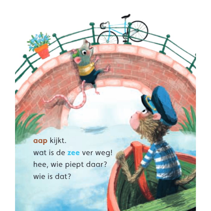 Zwijsen Kleuterlezen - Met aap naar zee - AVI start (3-5, 6-7 jaar)