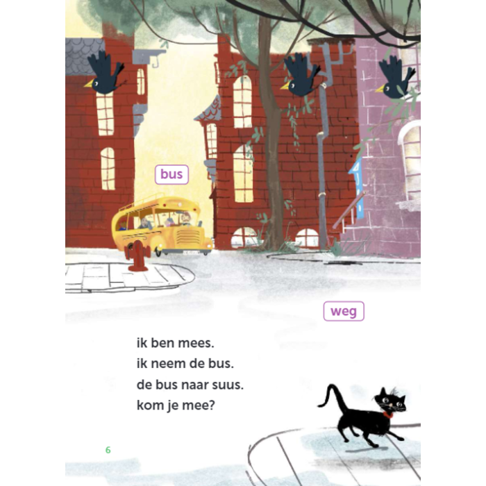 Zwijsen Ik leer lezen met Zwijsen - Mees gaat met de bus - Avi start (6-7 jaar)