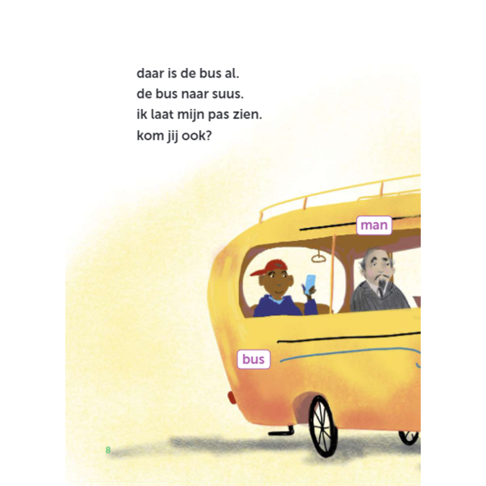 Zwijsen Ik leer lezen met Zwijsen - Mees gaat met de bus - Avi start (6-7 jaar)