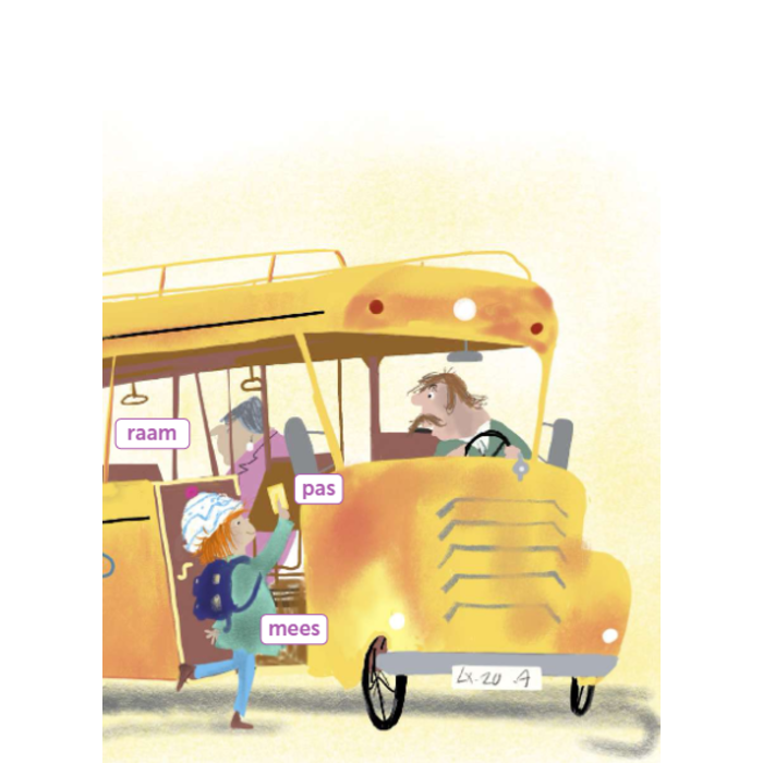 Zwijsen Ik leer lezen met Zwijsen - Mees gaat met de bus - Avi start (6-7 jaar)