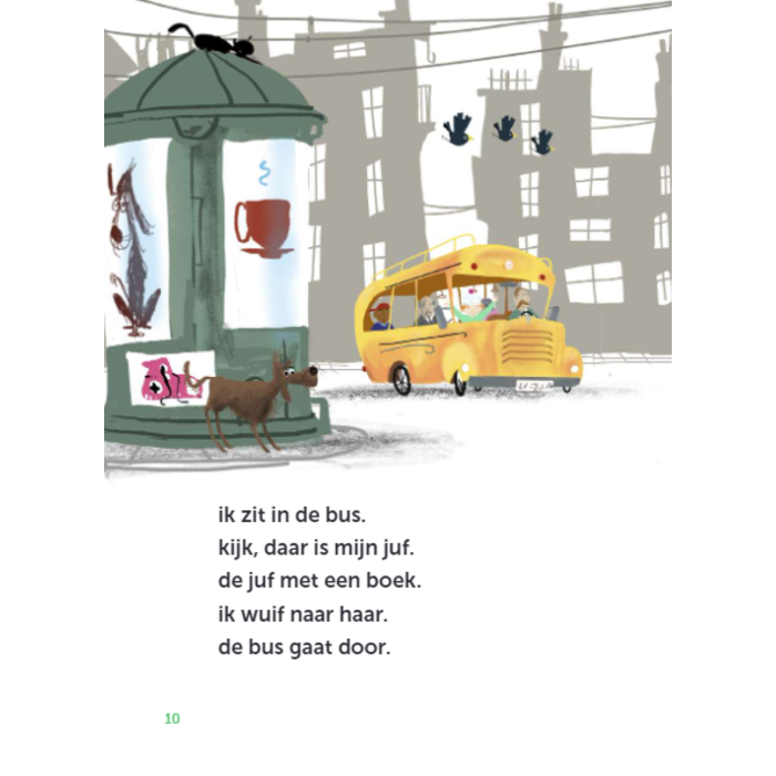 Zwijsen Ik leer lezen met Zwijsen - Mees gaat met de bus - Avi start (6-7 jaar)