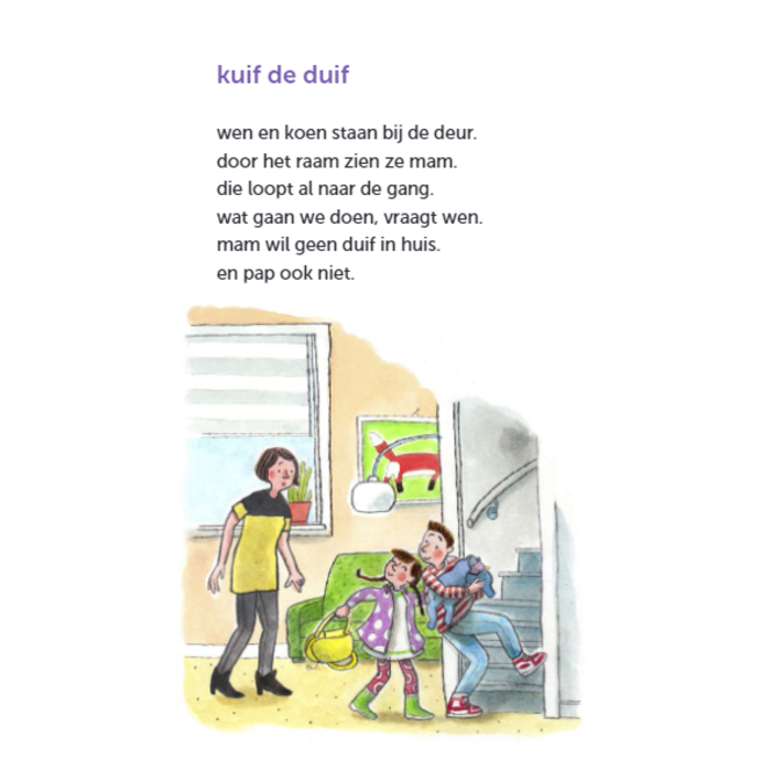 Zwijsen Ik leer lezen met Zwijsen - Kom maar mee, duif - Avi M3 (6-7 jaar)