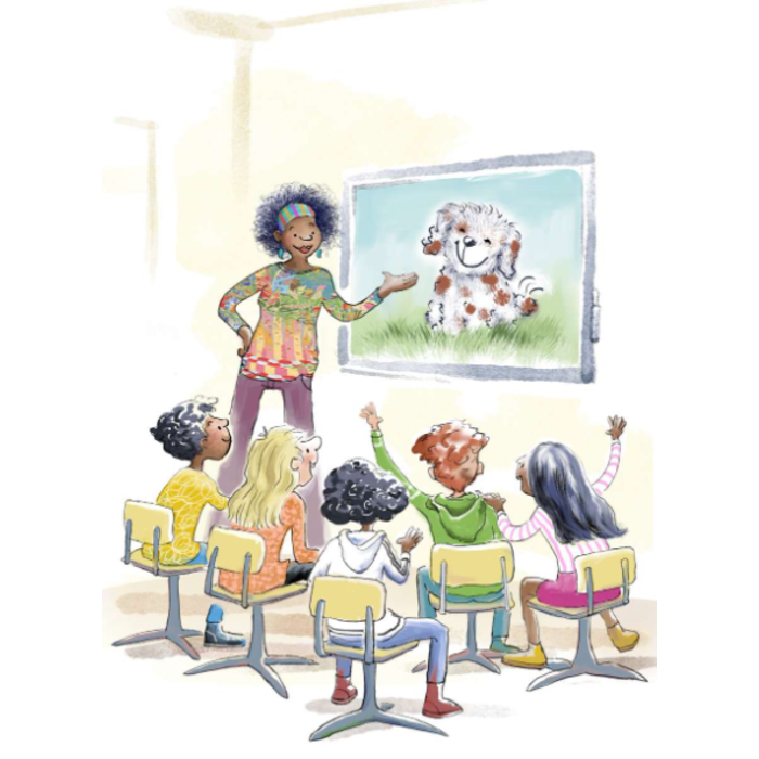Zwijsen Ik leer lezen met Zwijsen - Een pup in de klas - Avi M3 (6-7 jaar)