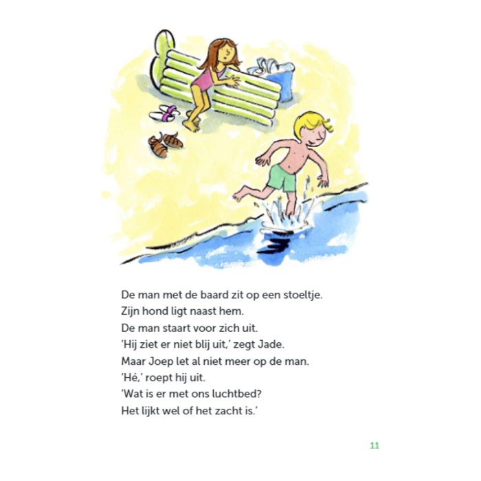 Zwijsen Ik leer lezen met Zwijsen - Goud op het strand - Avi E3 (6-7 jaar)