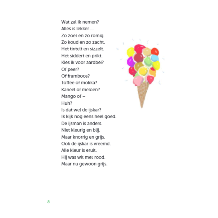 Zwijsen Ik leer lezen met Zwijsen - Grijs ijs met haren - Avi M4 (6-7, 8-9  jaar)