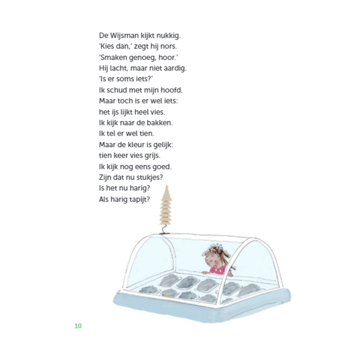 Zwijsen Ik leer lezen met Zwijsen - Grijs ijs met haren - Avi M4 (6-7, 8-9  jaar)