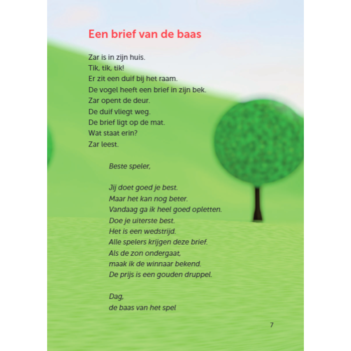 Zwijsen Ik leer lezen met Zwijsen -  Zar en de gouden druppel - Avi M4 (6-7, 8-9  jaar)