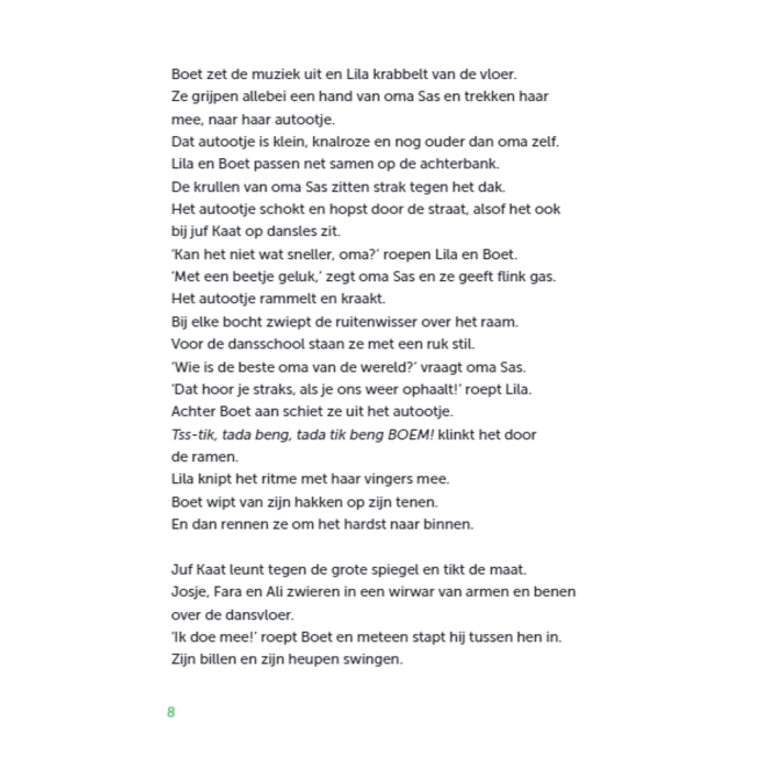 Zwijsen Ik leer lezen met Zwijsen -  Helden van de dansklas - Avi E4 (6-7, 8-9  jaar)