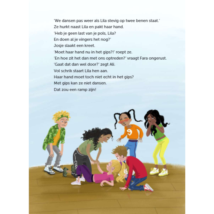 Zwijsen Ik leer lezen met Zwijsen -  Helden van de dansklas - Avi E4 (6-7, 8-9  jaar)