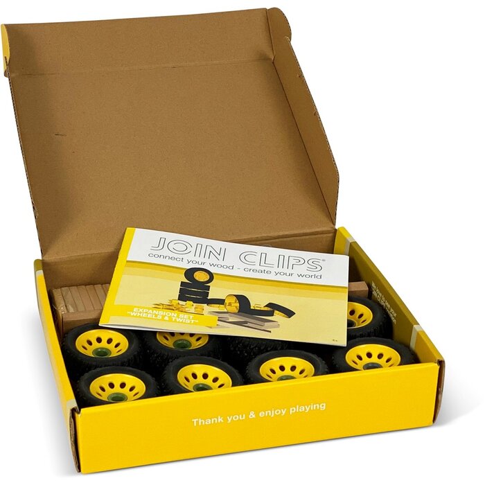 JOIN CLIPS Uitbreidingsset - 8 draaiwielen