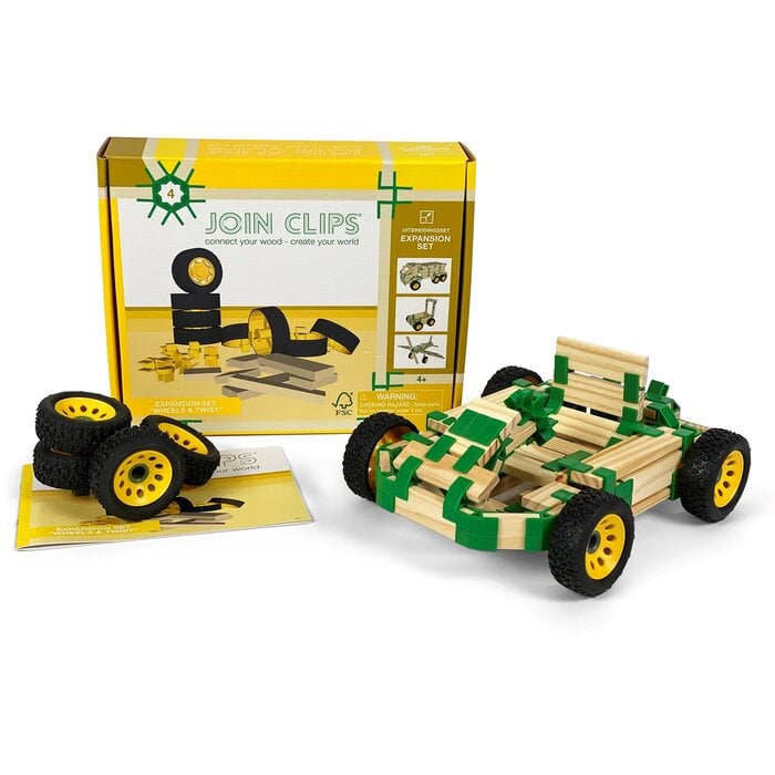 JOIN CLIPS Uitbreidingsset - 8 draaiwielen