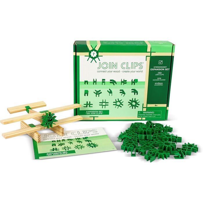 JOIN CLIPS Uitbreidingsset - 280 join clips + boekje
