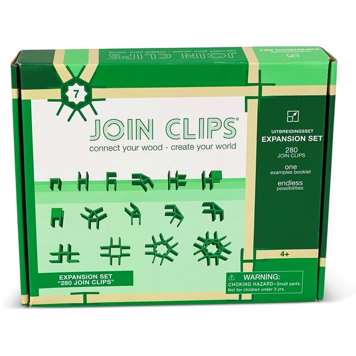 JOIN CLIPS Uitbreidingsset - 280 join clips + boekje