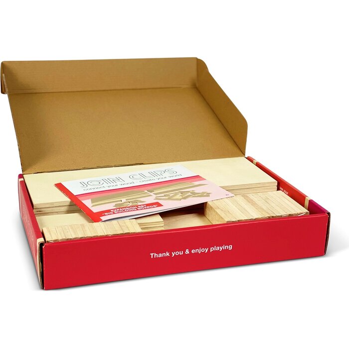 JOIN CLIPS Uitbreidingsset - bouwplaten en plankjes