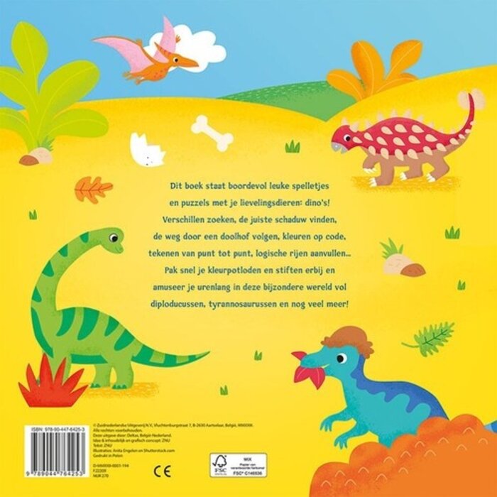 Deltas Het leukste Dino spelletjesboek