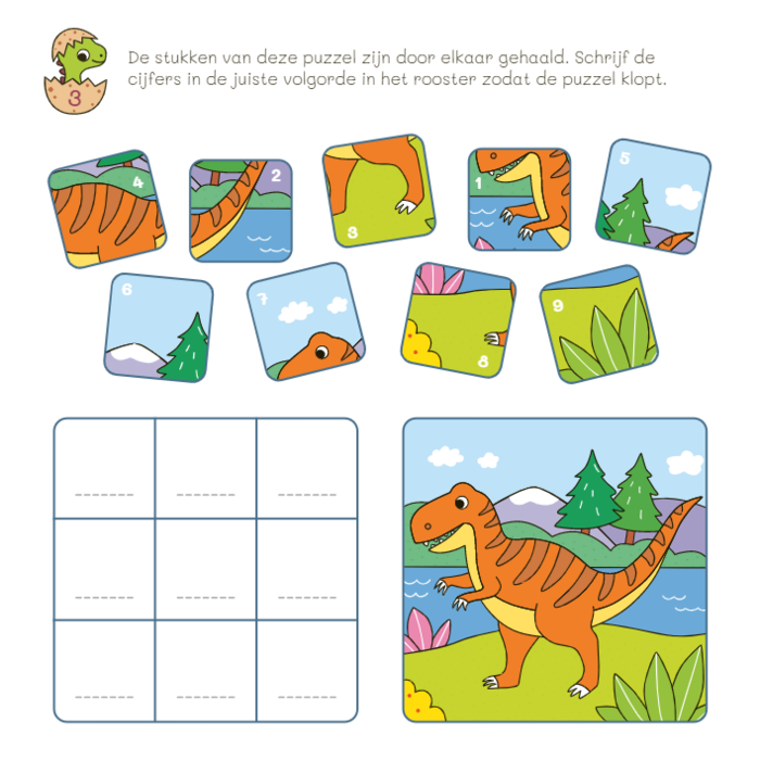 Deltas Het leukste Dino spelletjesboek