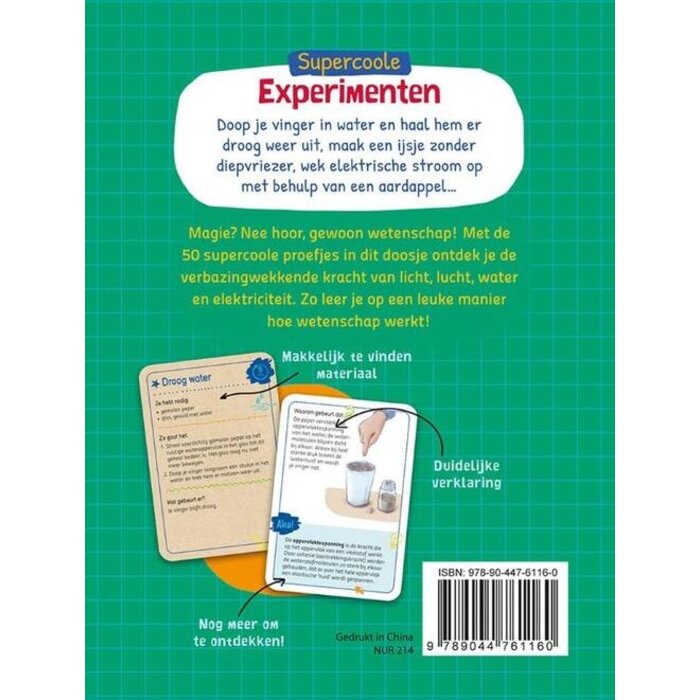 Deltas Supercoole experimenten - 50 verbluffende proefjes voor nieuwsgierige kinderen