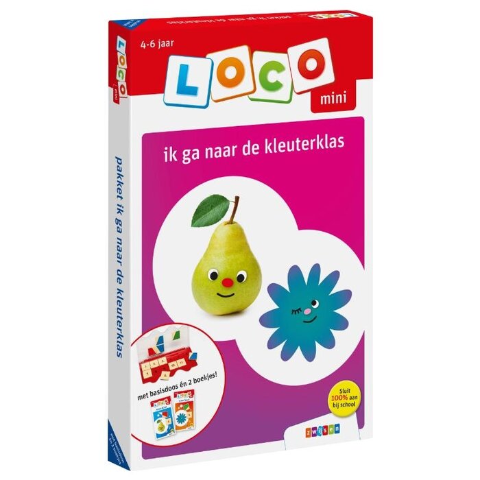 Loco Pakket - Ik ga naar de kleuterklas (mini) -  basisdoos met 2 boekjes