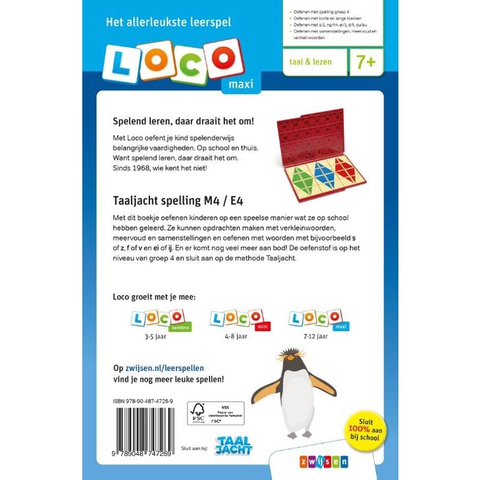 Loco Taaljacht - Spelling M4/E4 (maxi)